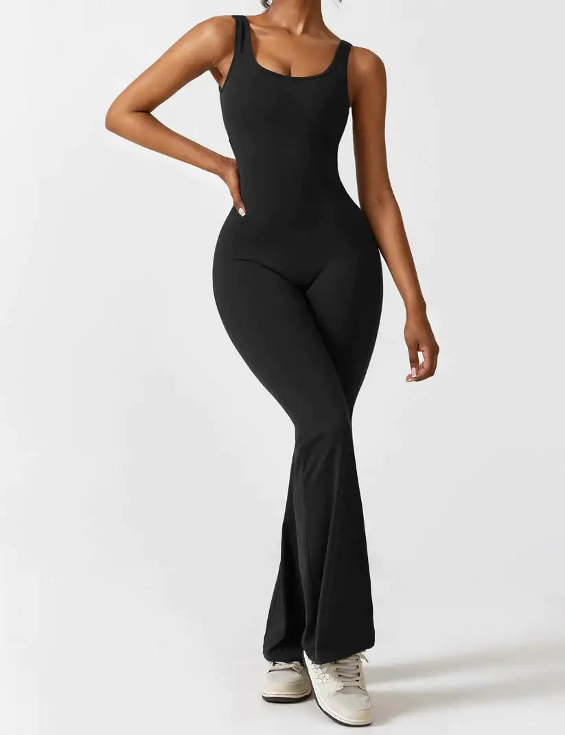 Luna™ - Stijlvolle flared jumpsuit