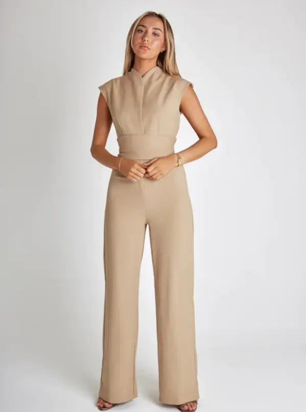 Nova™ - Stijlvolle mouwloze jumpsuit