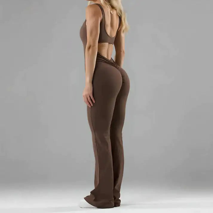 Luna™ - Stijlvolle flared jumpsuit