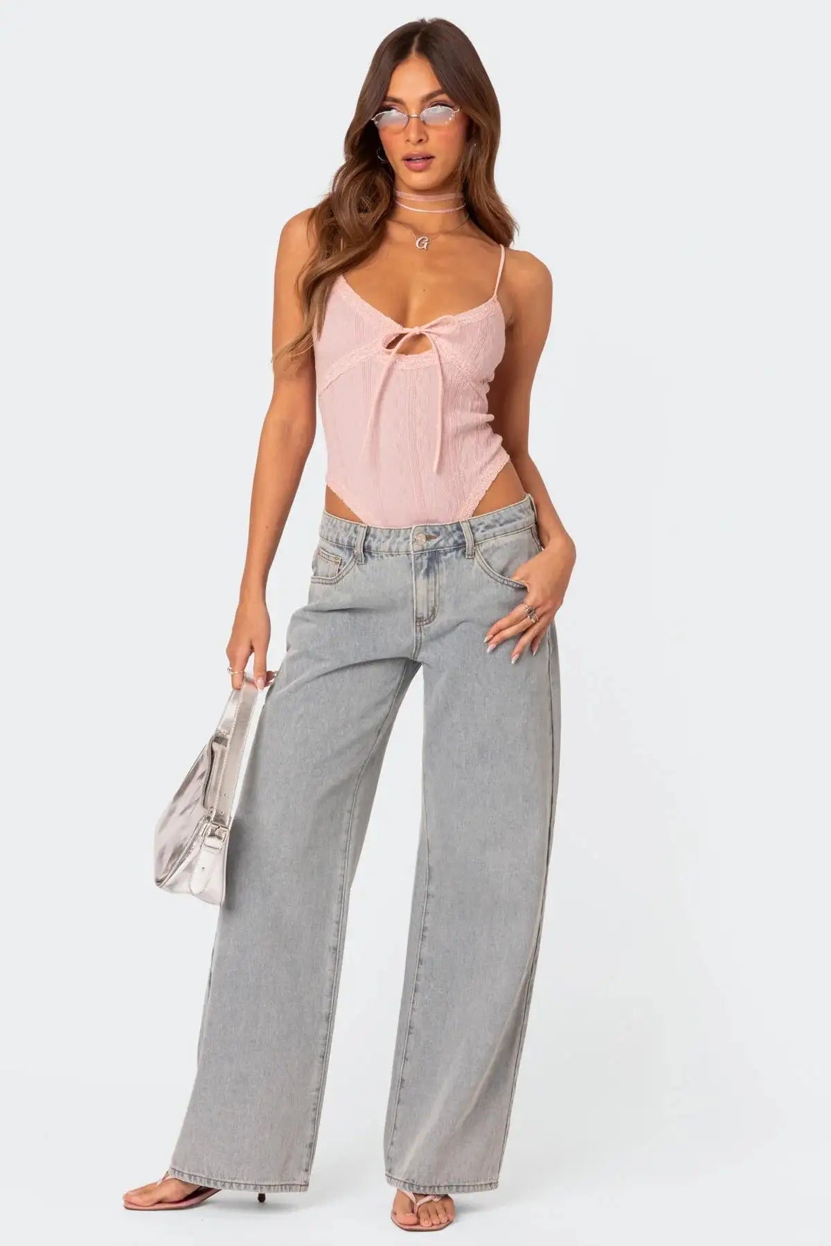 Lisa™  - Modieuze bow tie jeans