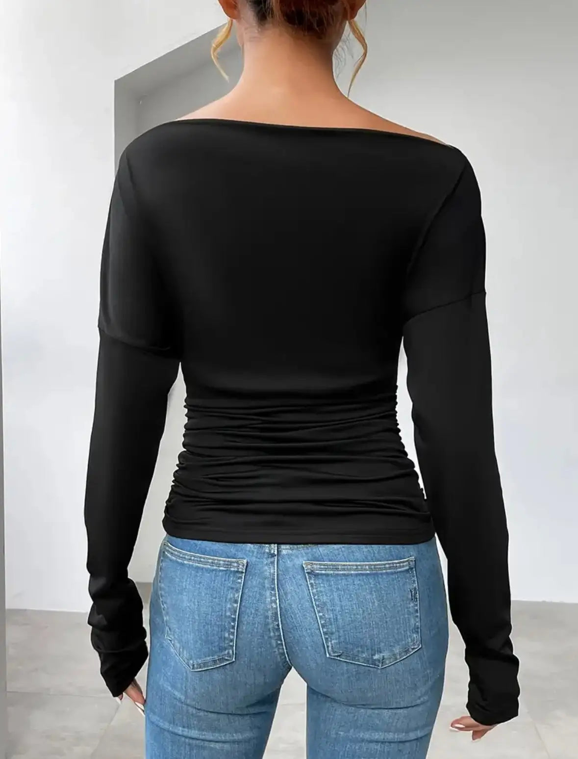 Sanne™ - Stijlvolle off-shoulder top