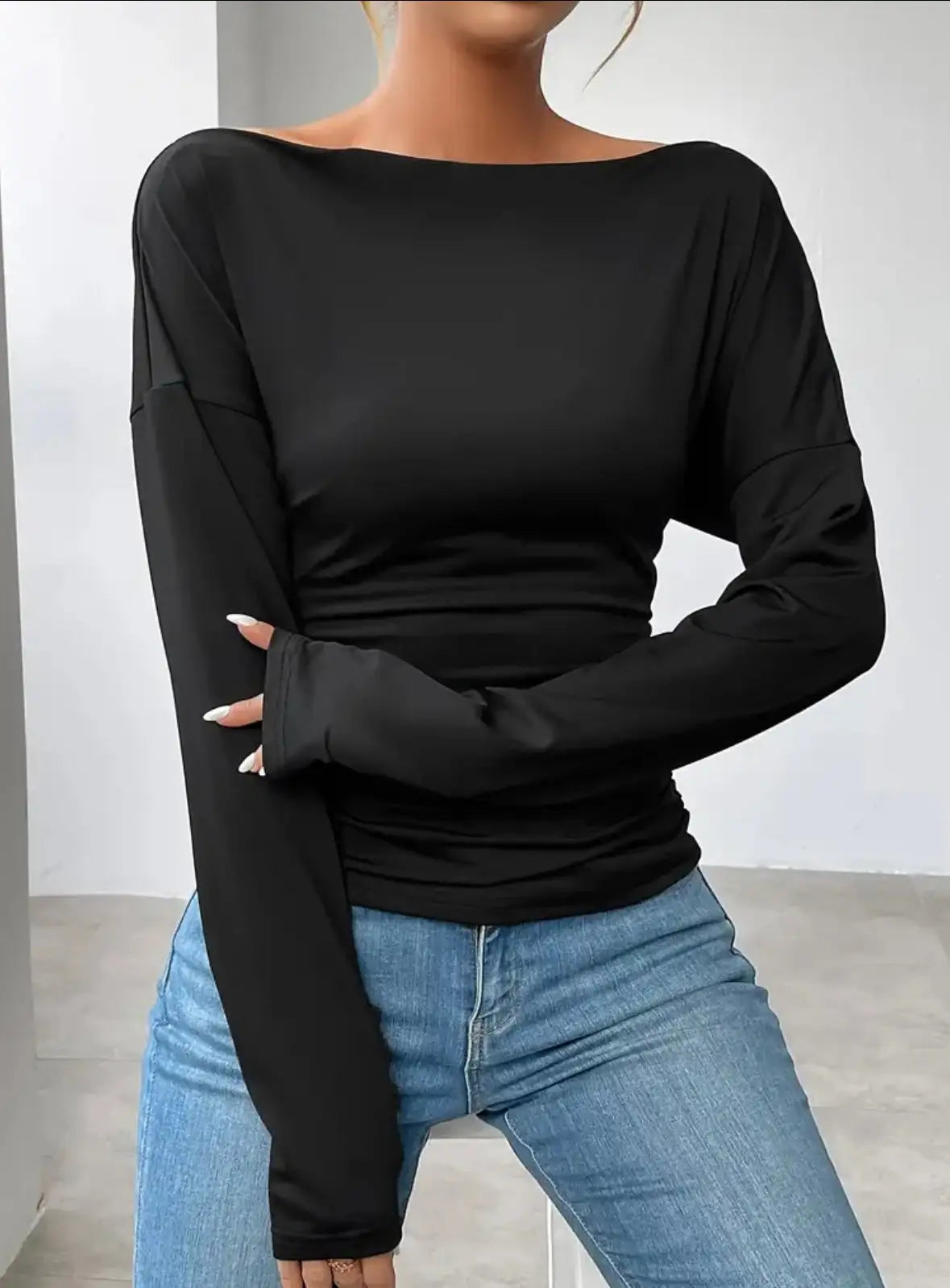 Sanne™ - Stijlvolle off-shoulder top